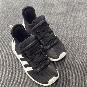 Adidas Black and White Running Shoes